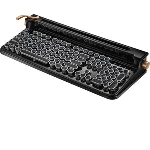 FINEDAY Keyboard 2.0 Plus, 2.4G Wireless & Bluetooth, 104 Keys, Blue Switch, 500